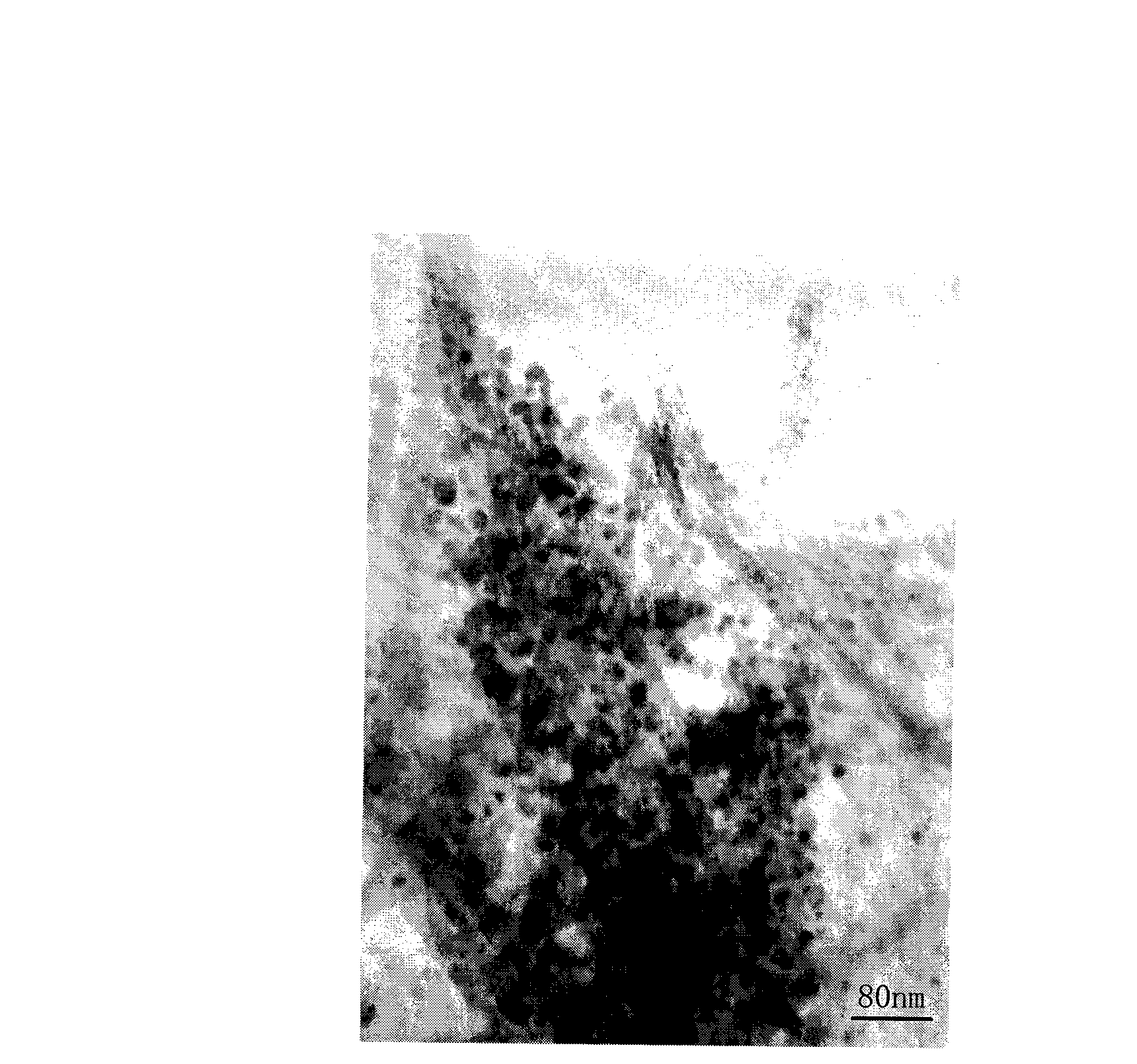 Attapulgite clay-Ni/Fe nano composite material, preparation method and applications thereof