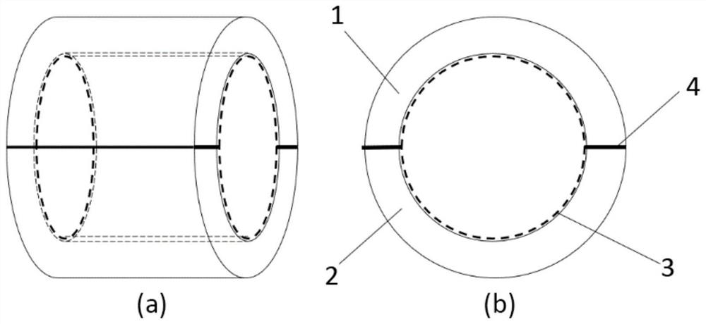 Device and method for quickly manufacturing babbitt metal bearing bush