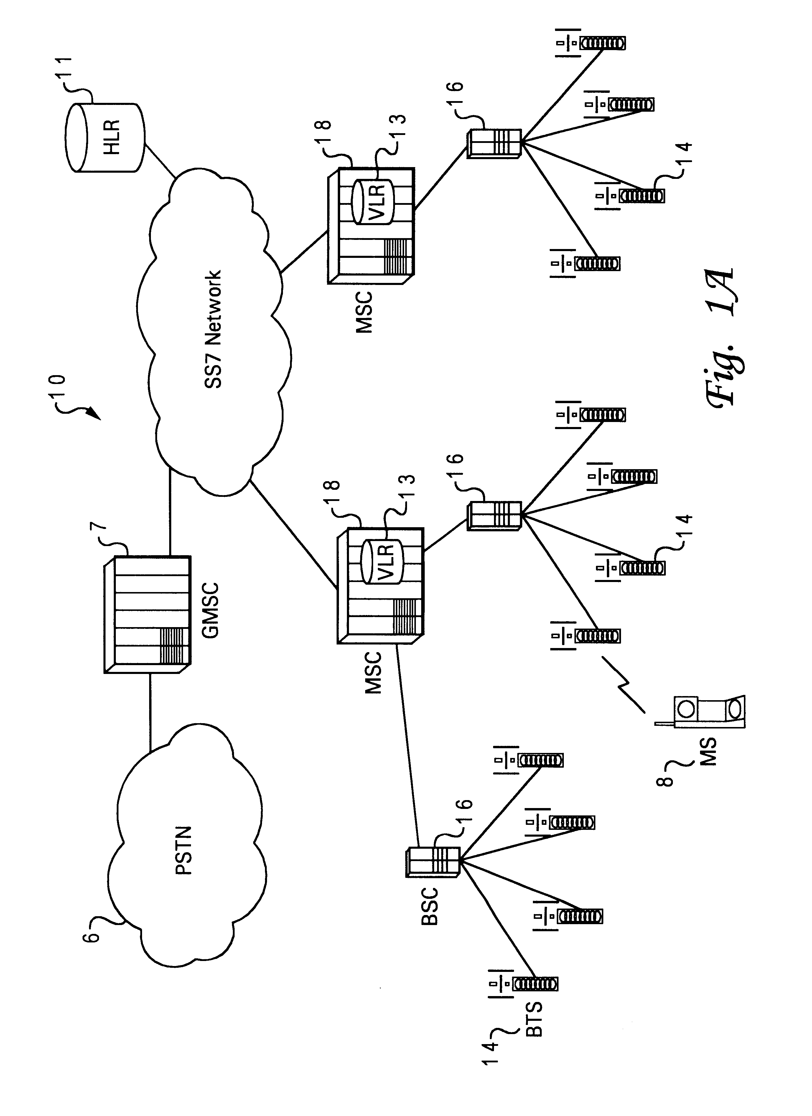 Method and system for reducing call setup by roaming number caching