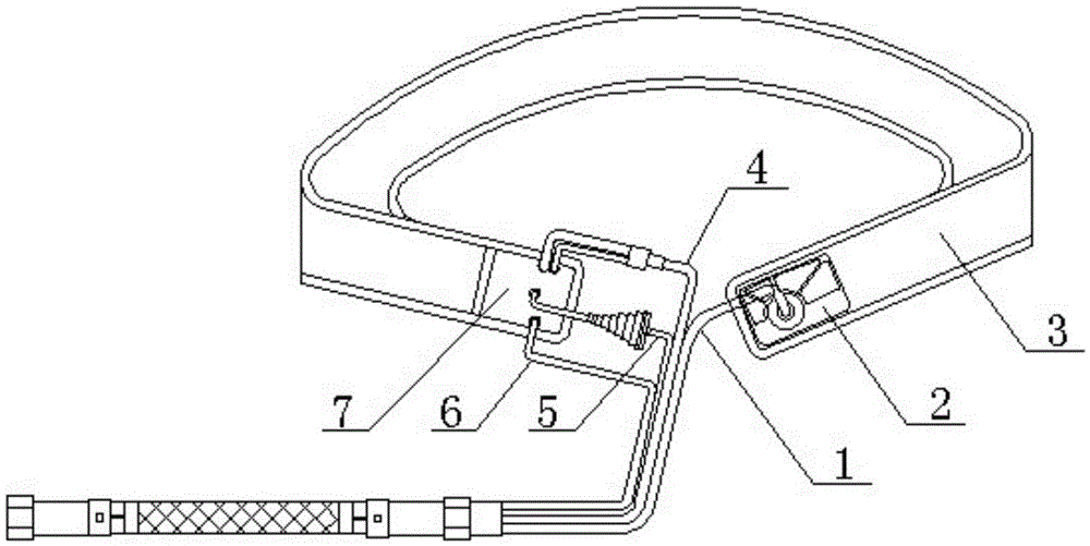 Leakage detecting device and leakage detecting method for blood cell separating bag