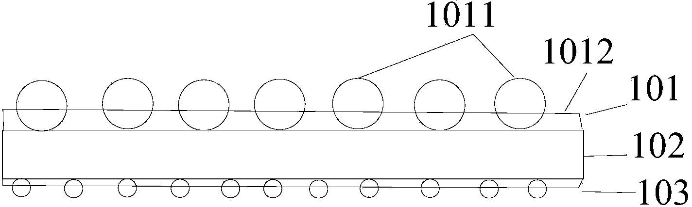 Diffusion membrane capable of improving viewing angle