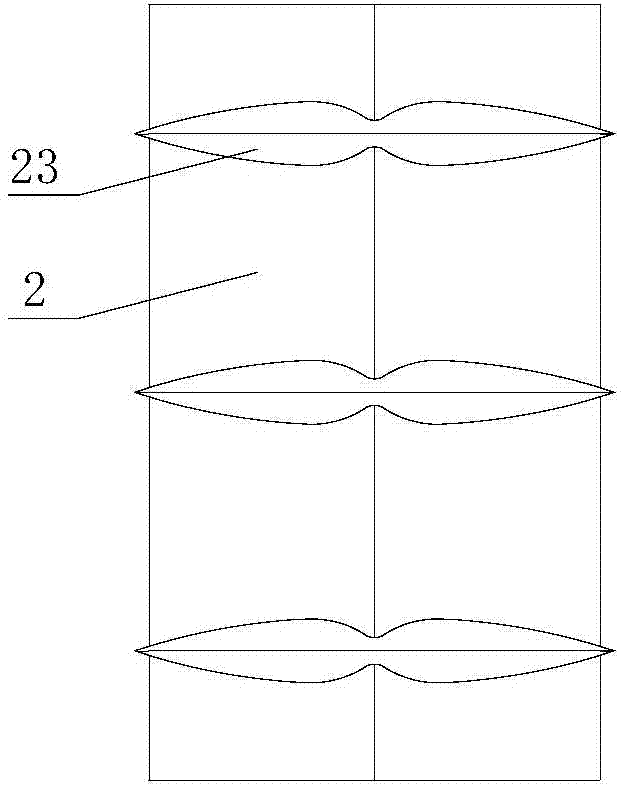 Marine riser vortex-induced vibration suppression device