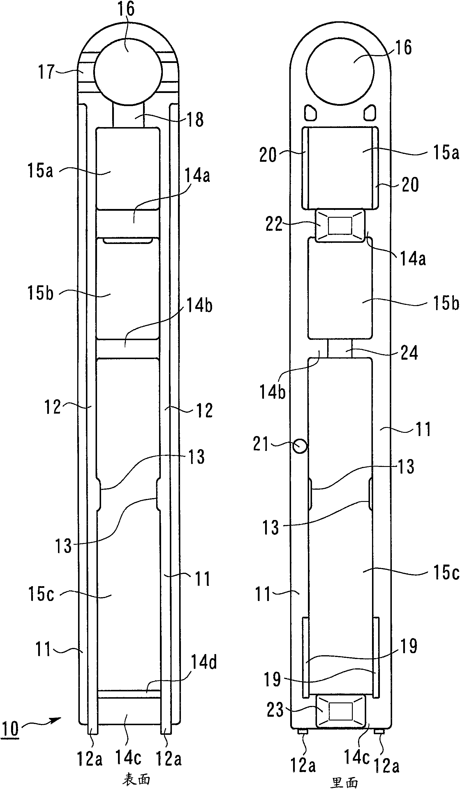 Loose leaf binding fixture attachment device, cover, and loose leaf binding fixture affixing method