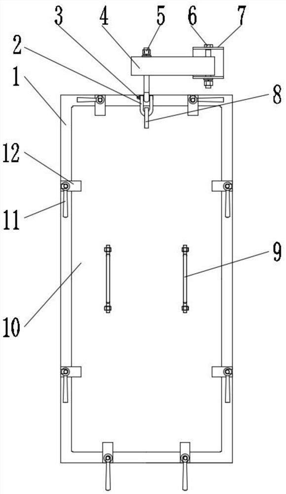 Labor-saving hoist access door