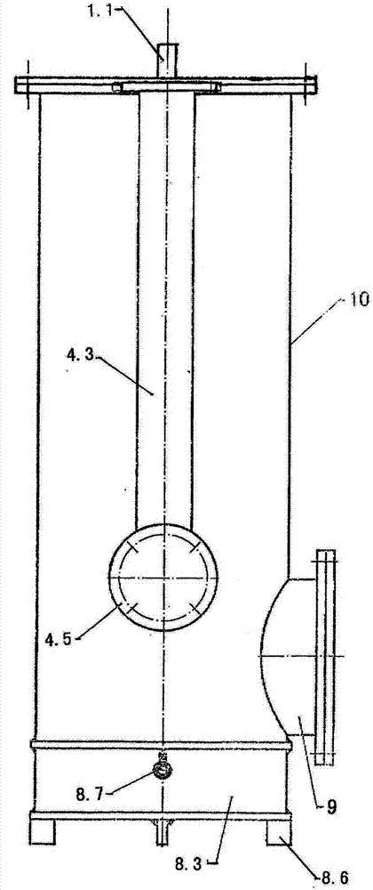 Pressure-adaptive continuous drainer for gas conveying pipeline