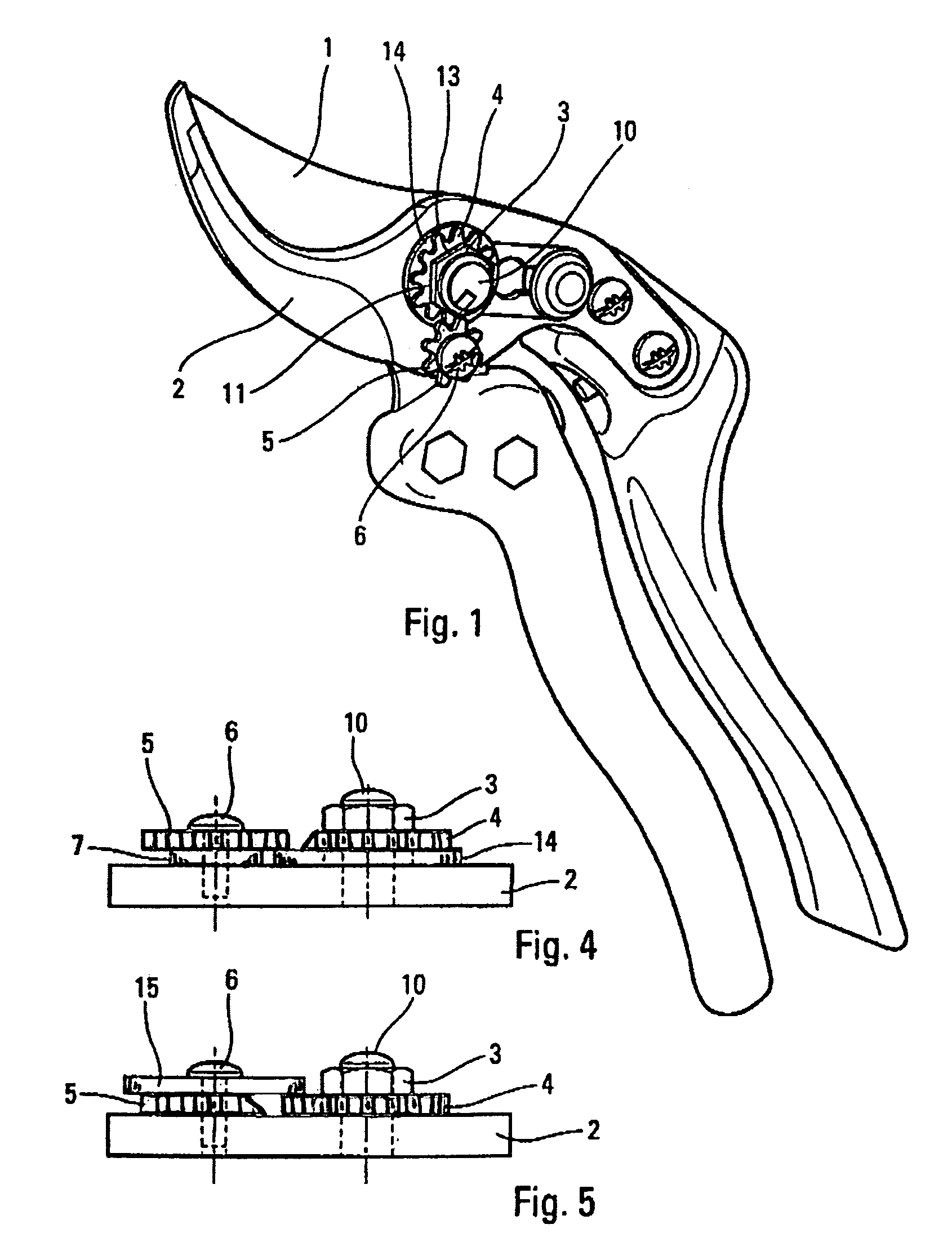 Pruning scissors