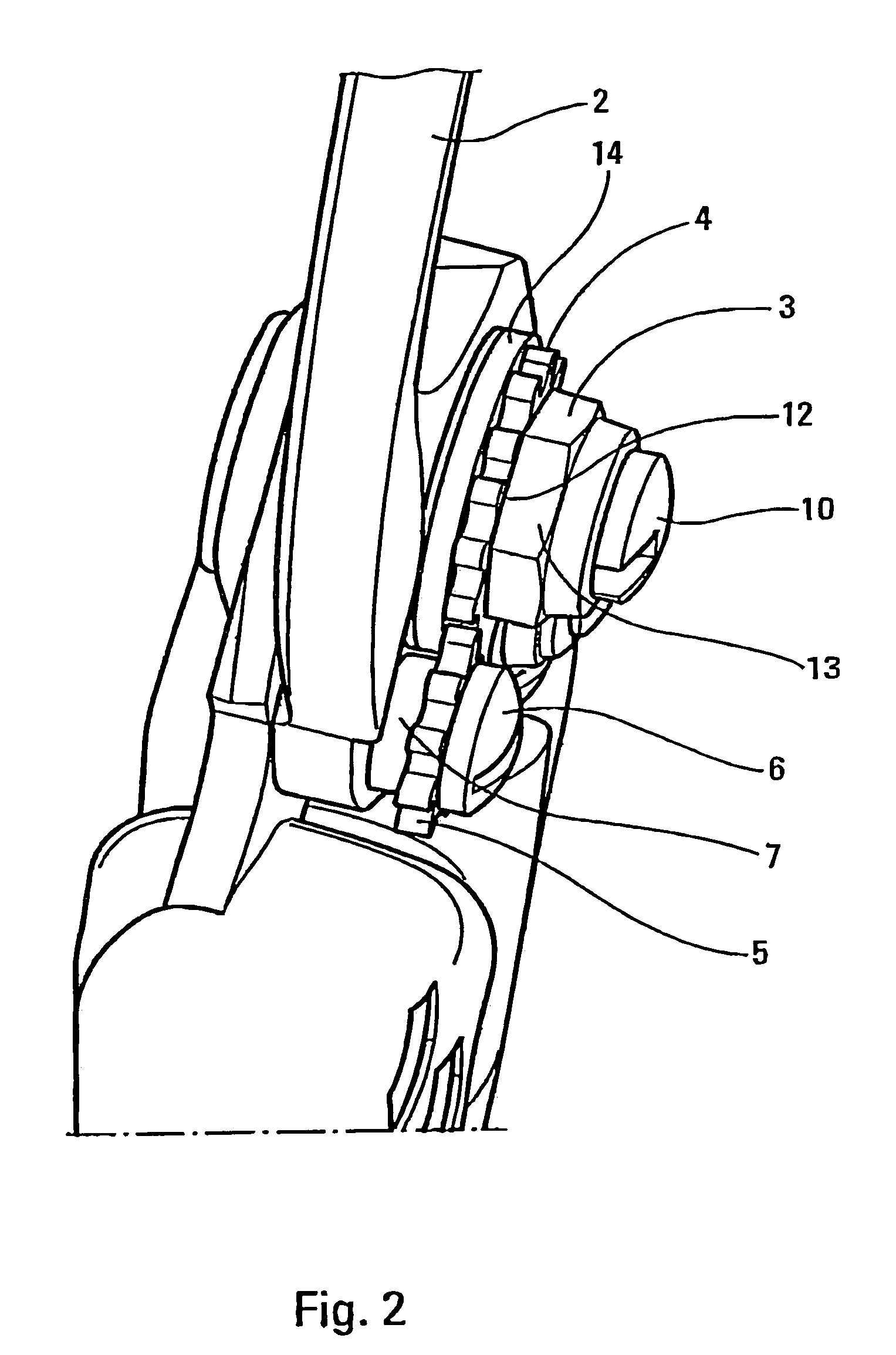 Pruning scissors