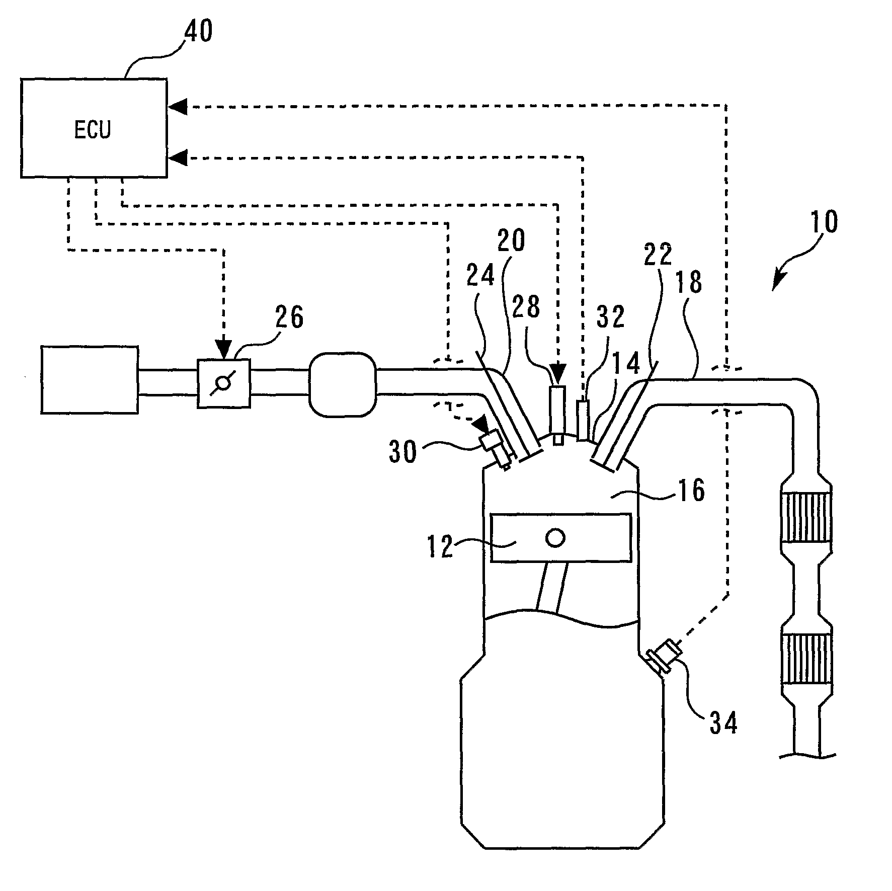 Internal combustion engine control apparatus