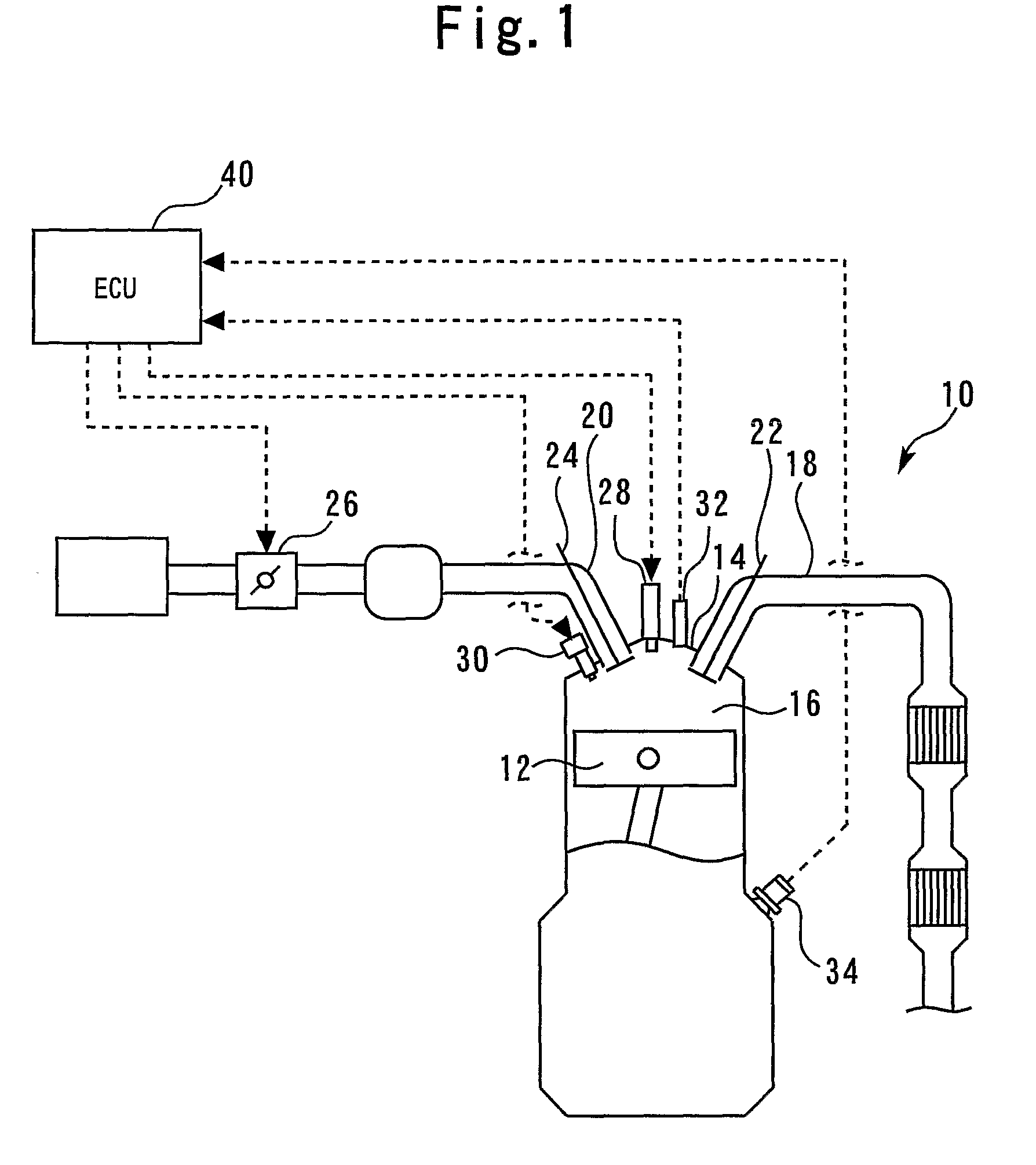 Internal combustion engine control apparatus