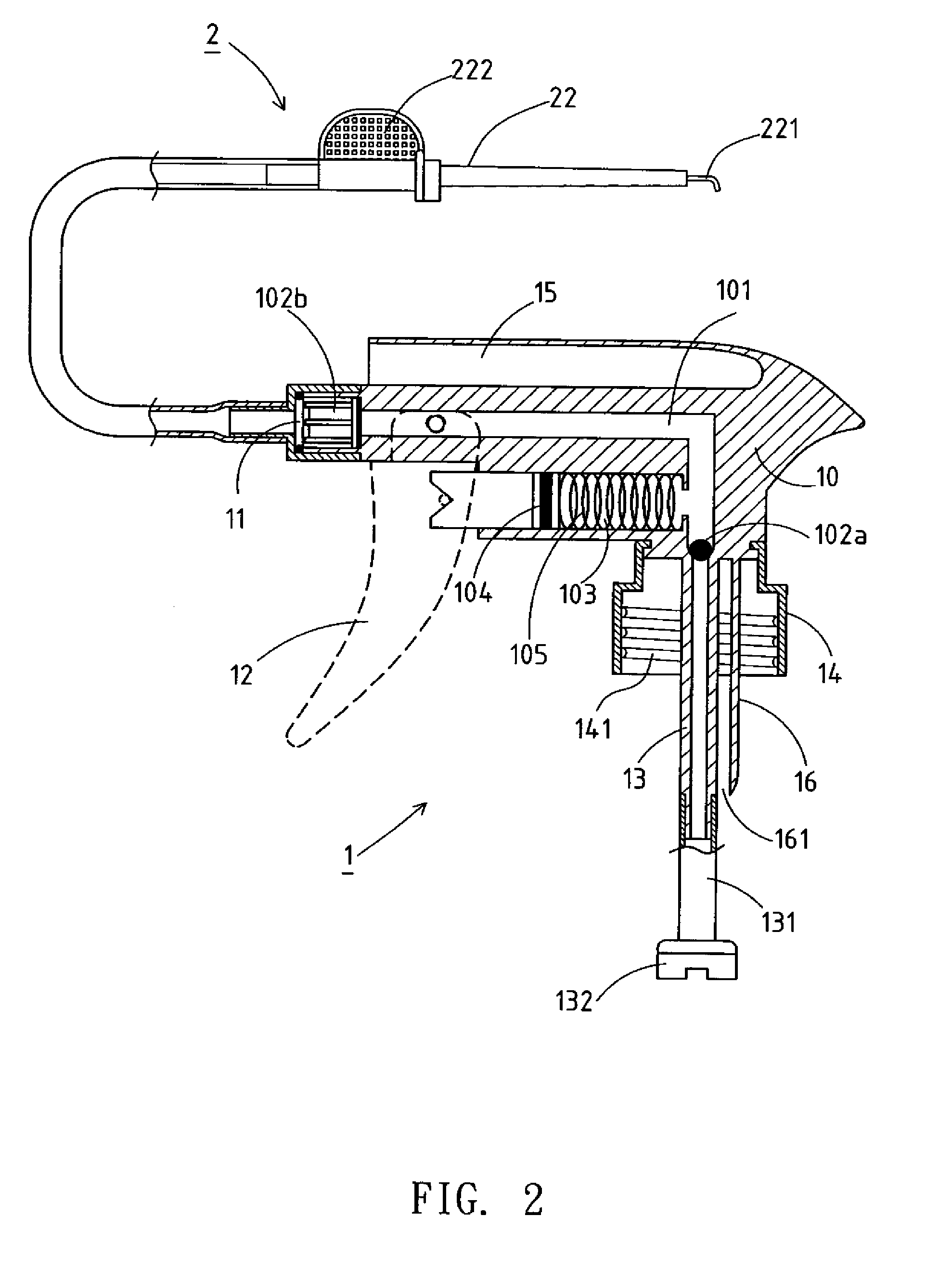 Portable teeth-cleansing and purging device