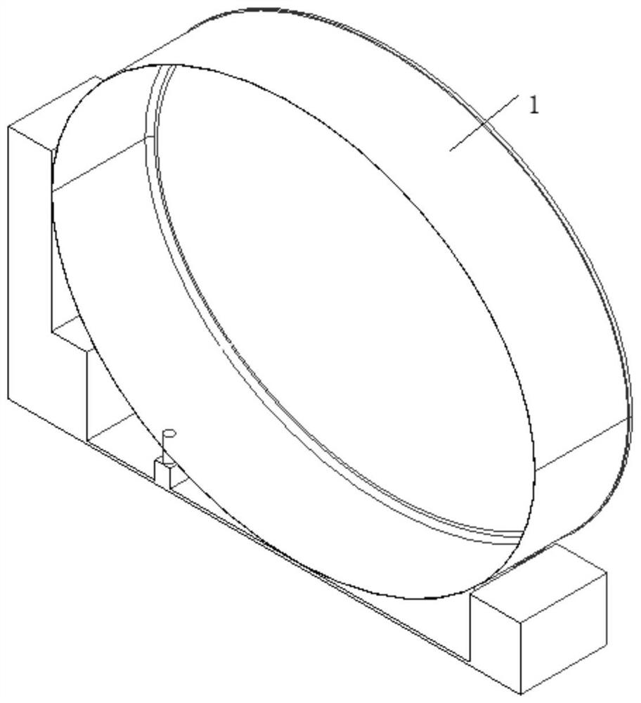 Three-dimensional single micro-pressure oxygen cabin