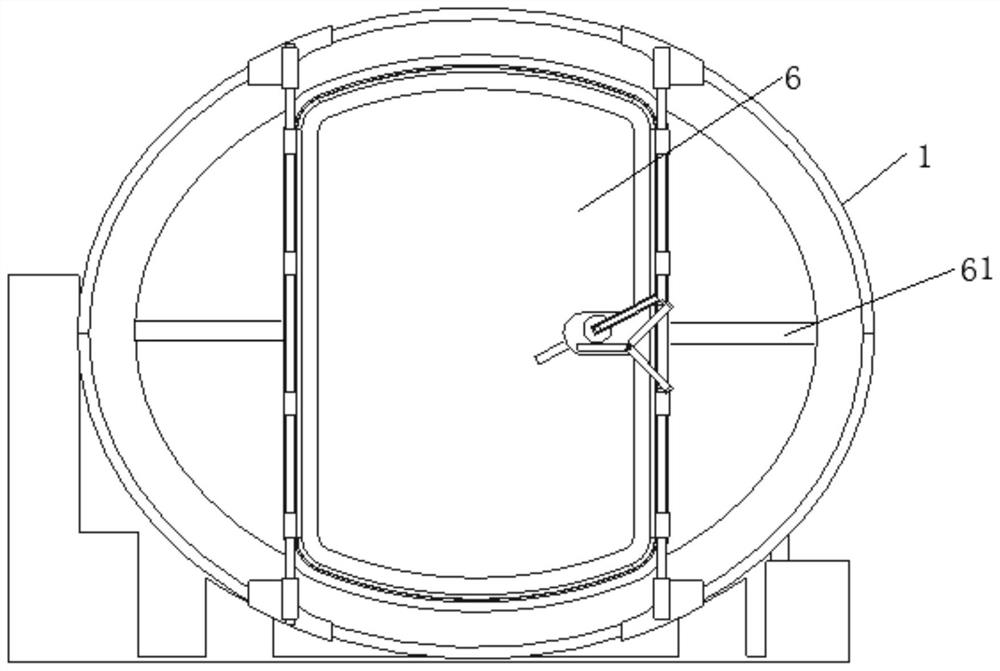 Three-dimensional single micro-pressure oxygen cabin