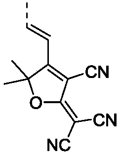 Phosphinoxy red/orange thermally excited delayed fluorescent material, synthesis method and application