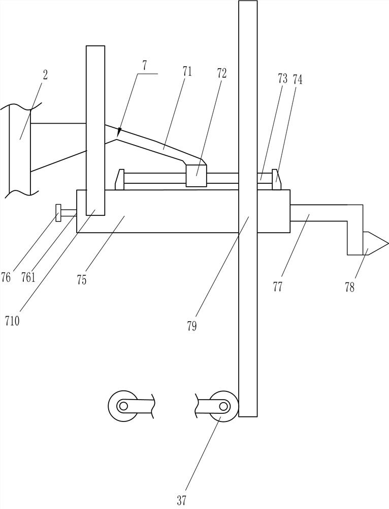 A kind of external tapping equipment for wooden furniture ring parts