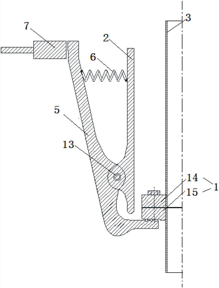 Quick release system for marine flexible vertical riser