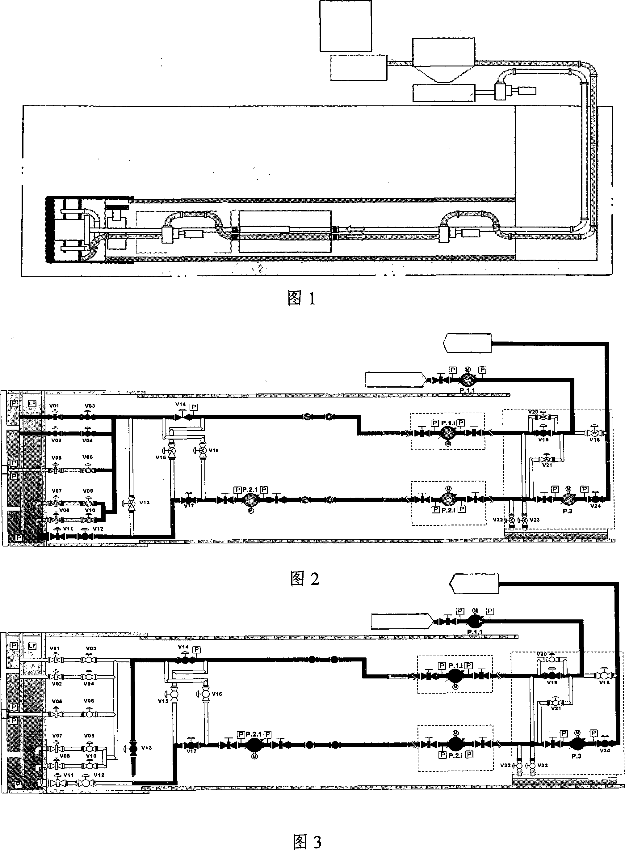 Bentonite mud water pressurization equilibration shield machine