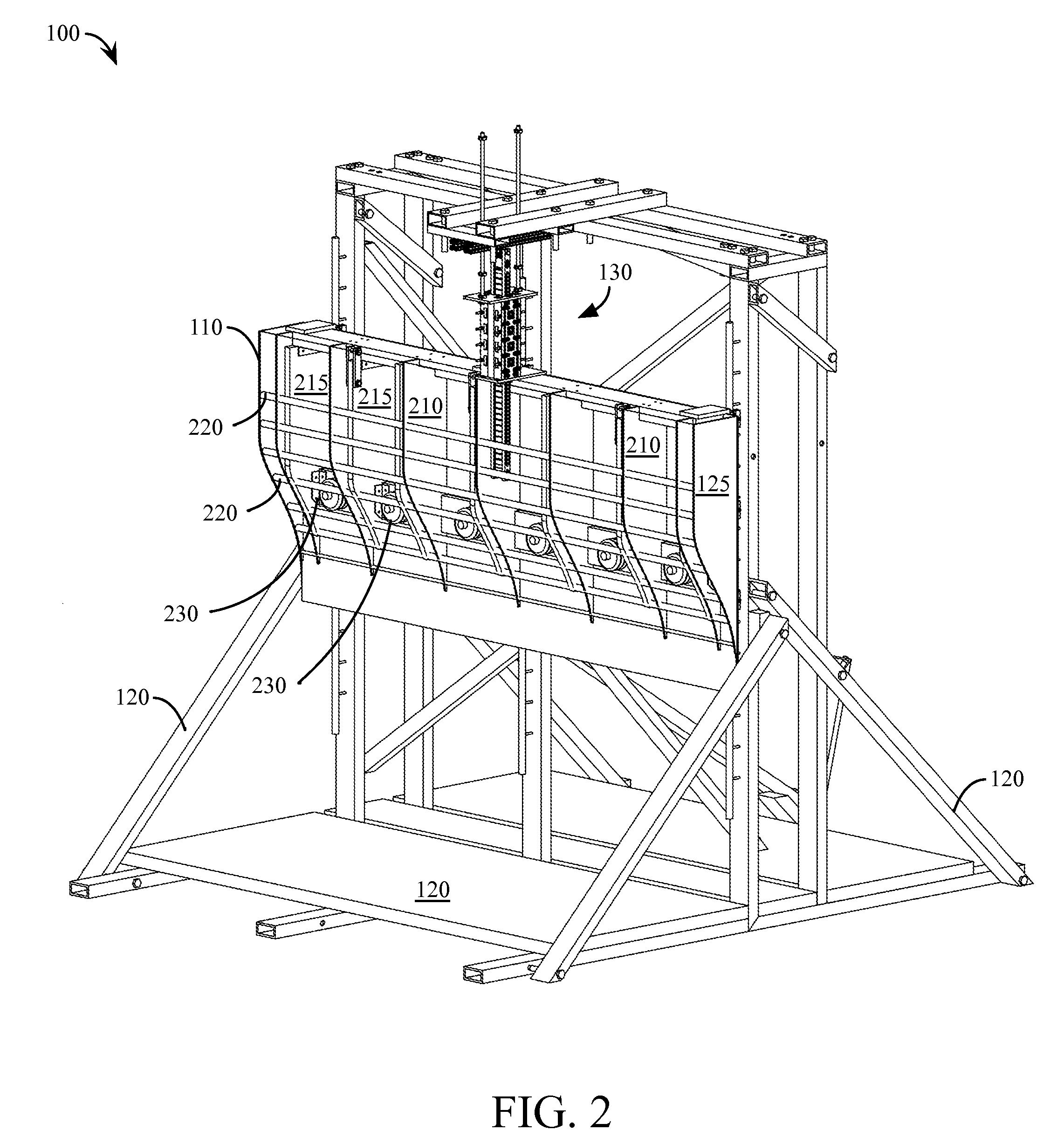 Energy-capturing floating breakwater