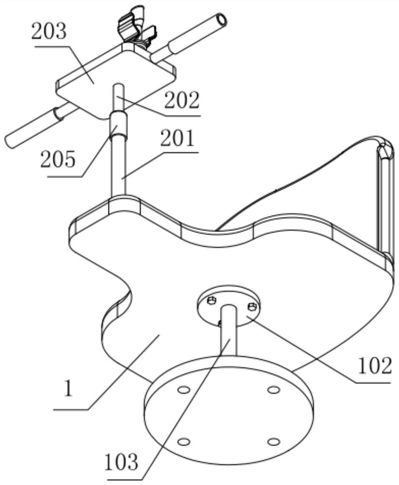 Rehabilitation training device for nursing of old people