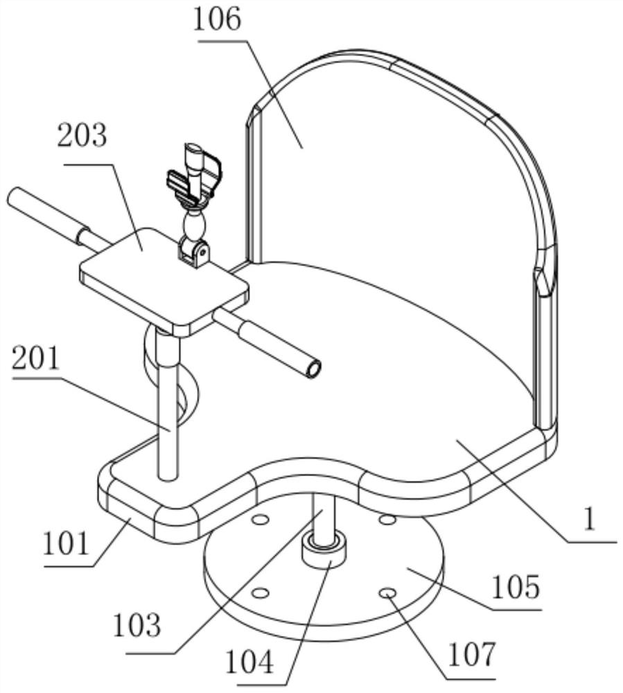 Rehabilitation training device for nursing of old people