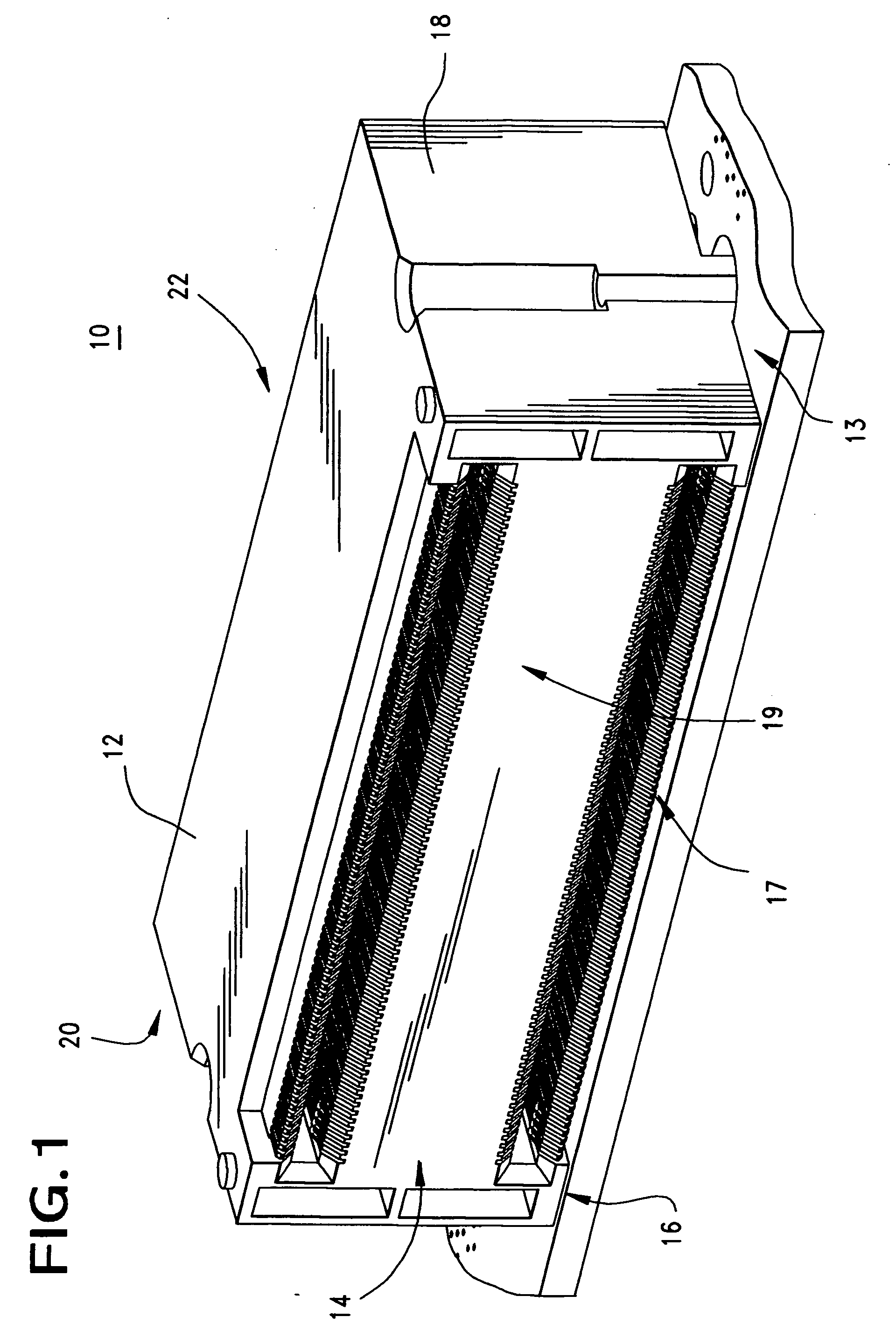 Differential signal connector with wafer-style construction