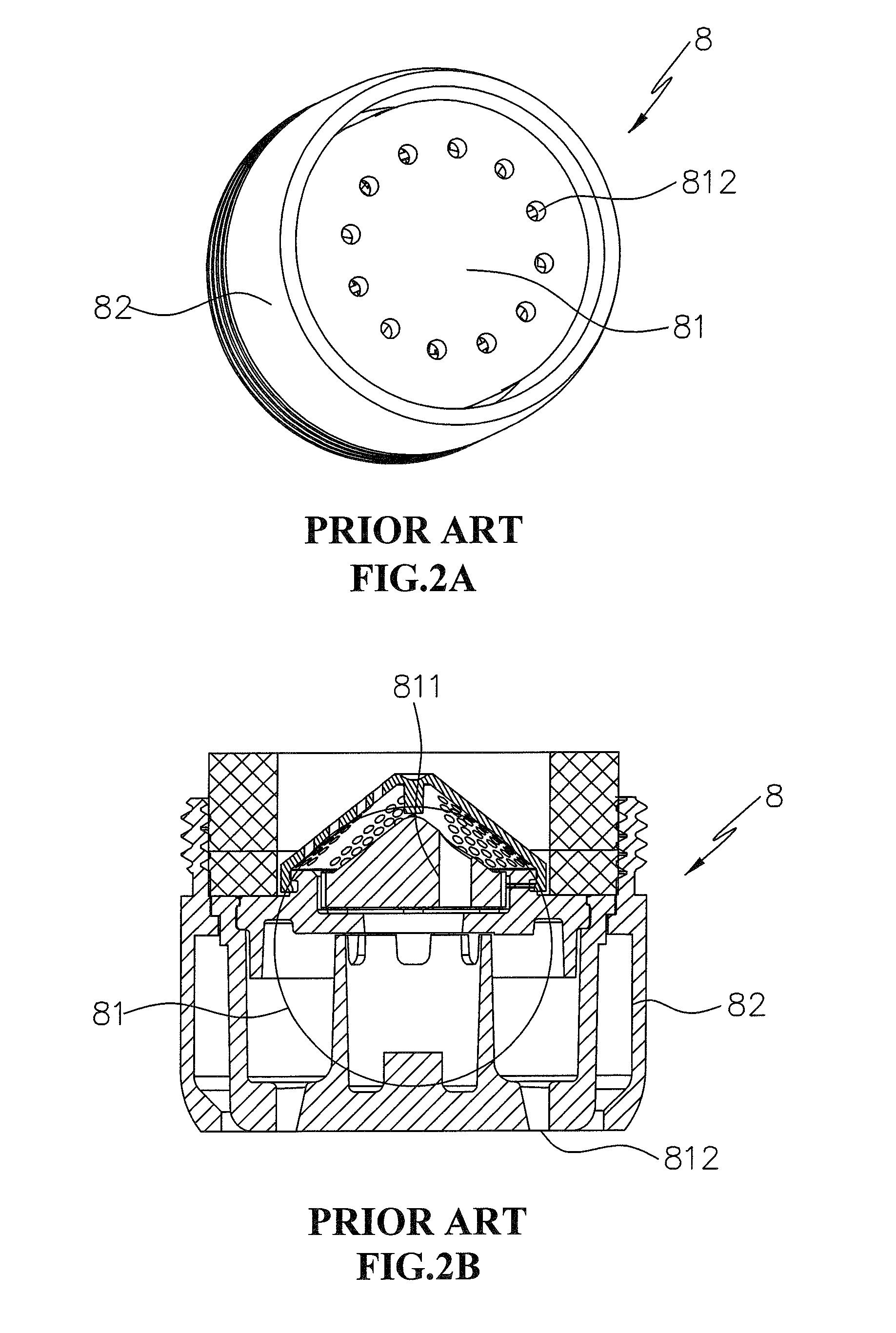 Aerator with dual spraying functions