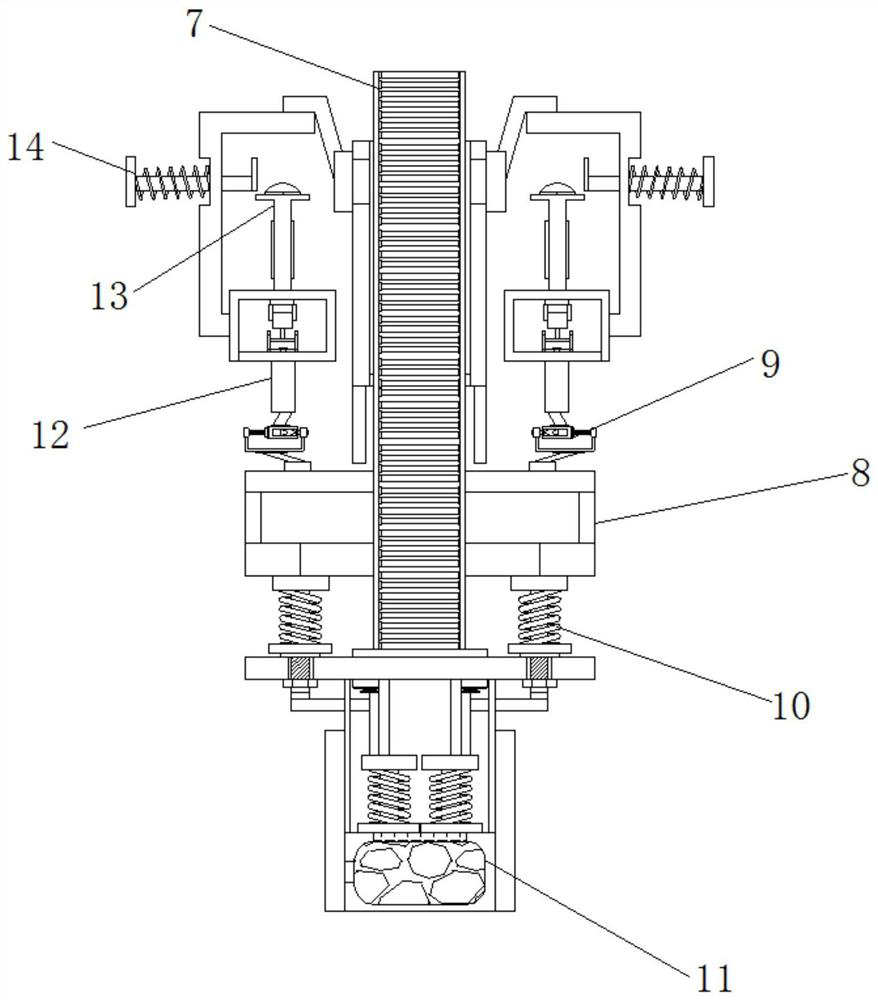 Intelligent goods packaging equipment capable of realizing different packages utilizing goods weight