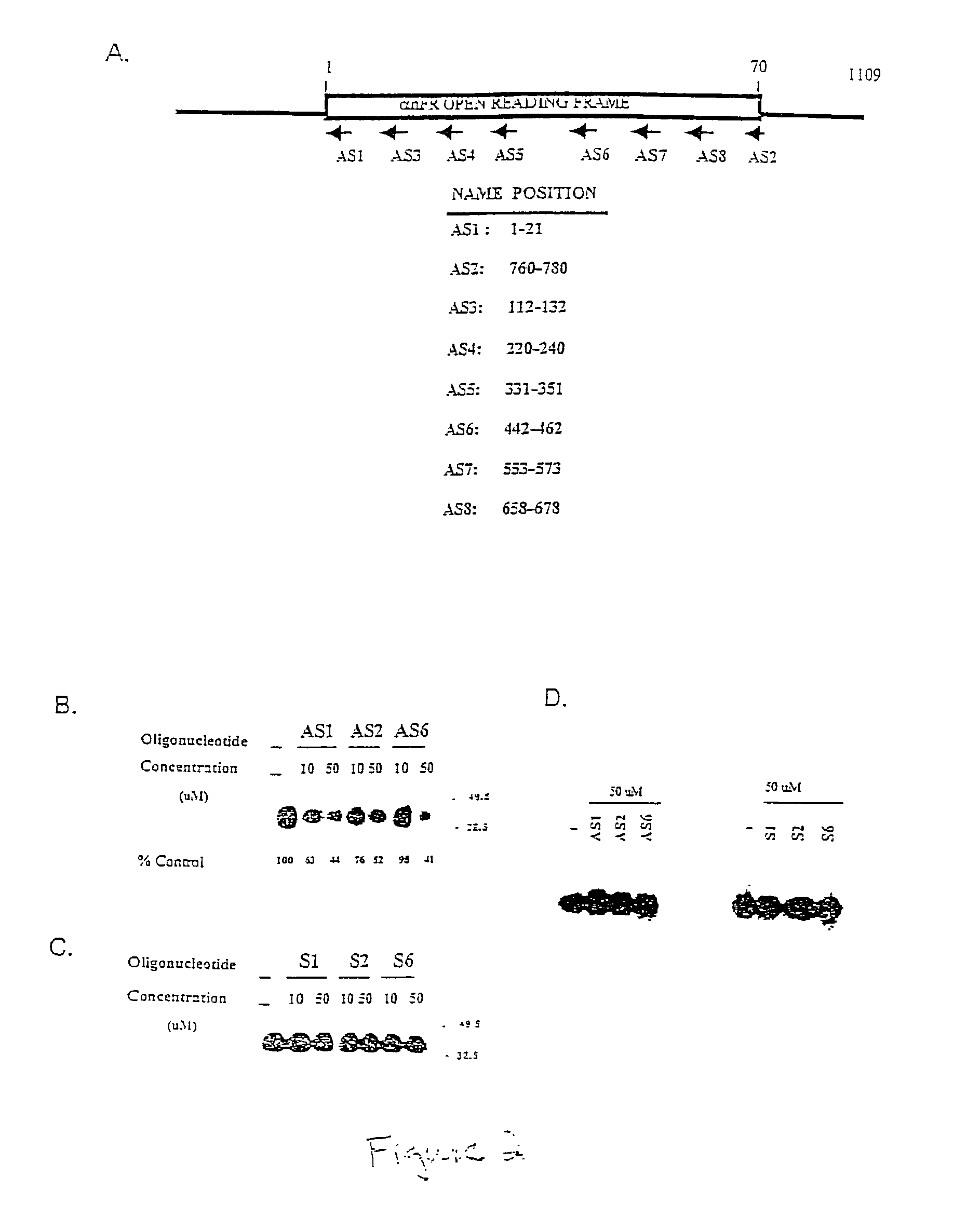 Antisense oligonucleotides tarageting folate receptor alpha, and the use thereof