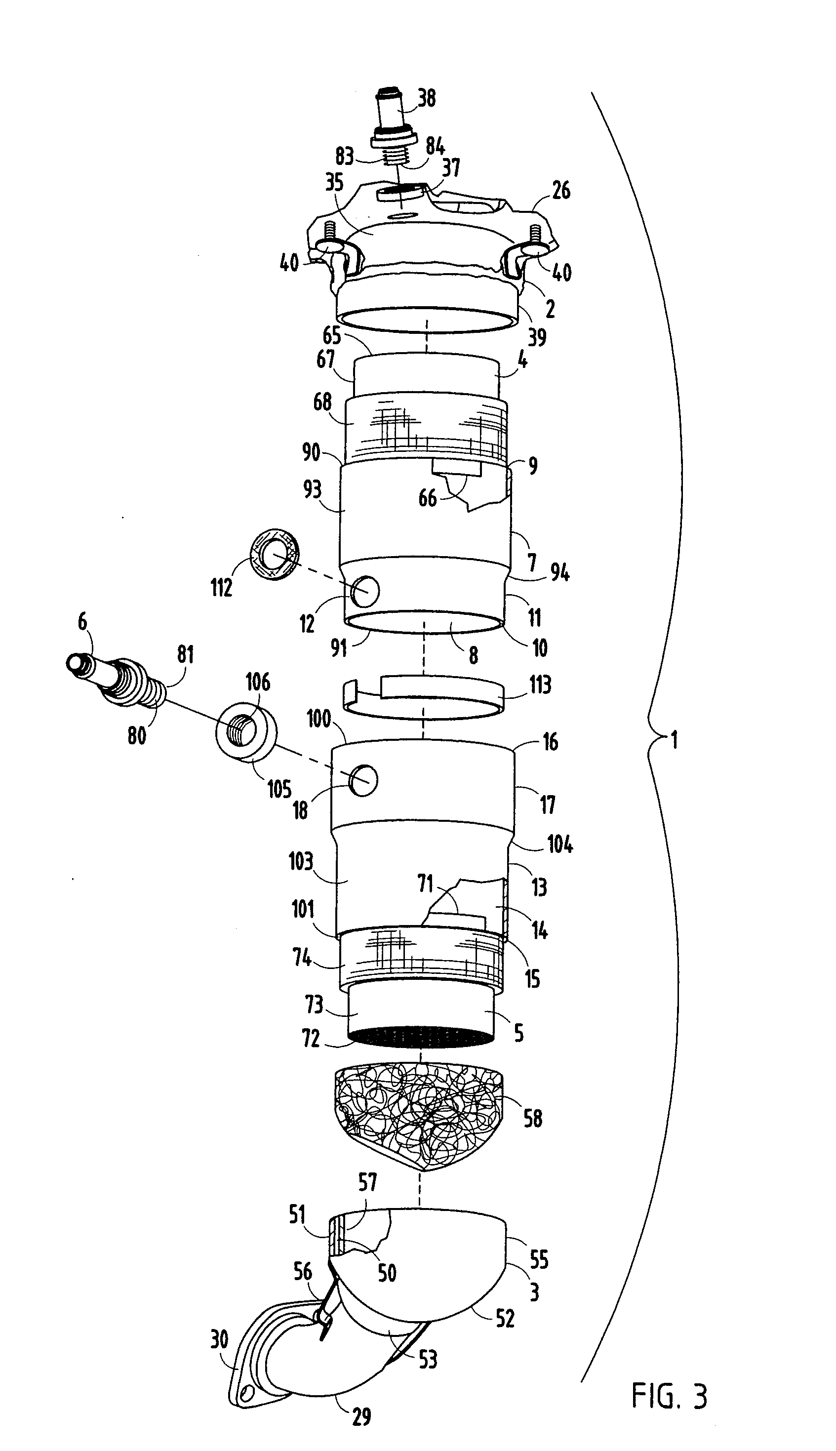 Method for making two-piece catalytic converter with double wall mid-section