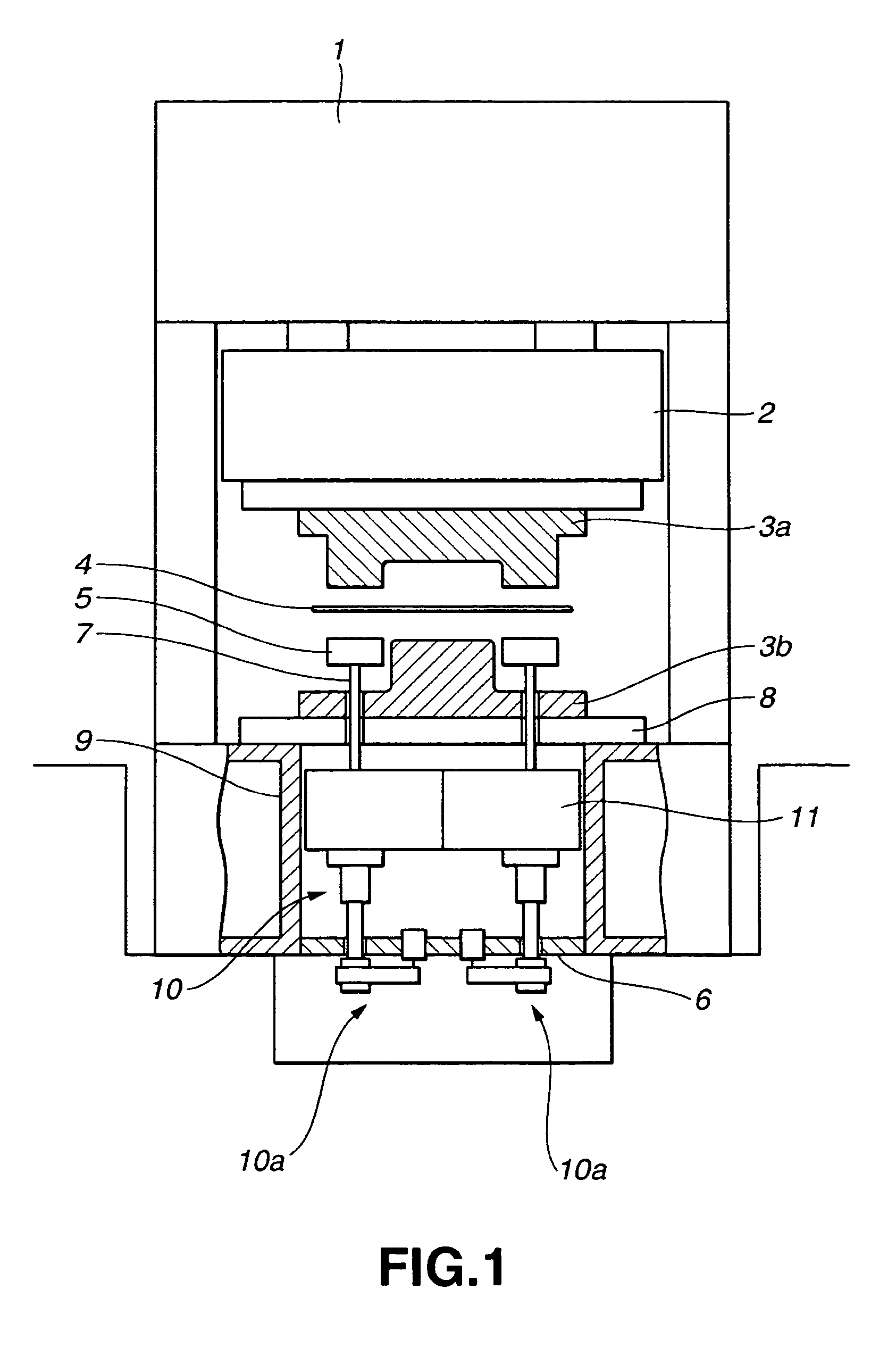 Die cushion device