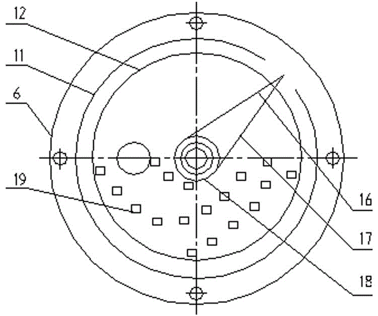 Weak-magnetic-field dry-type magnetic separating device with involute-arranged permanent magnet system