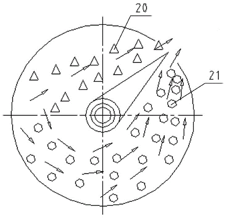 Weak-magnetic-field dry-type magnetic separating device with involute-arranged permanent magnet system