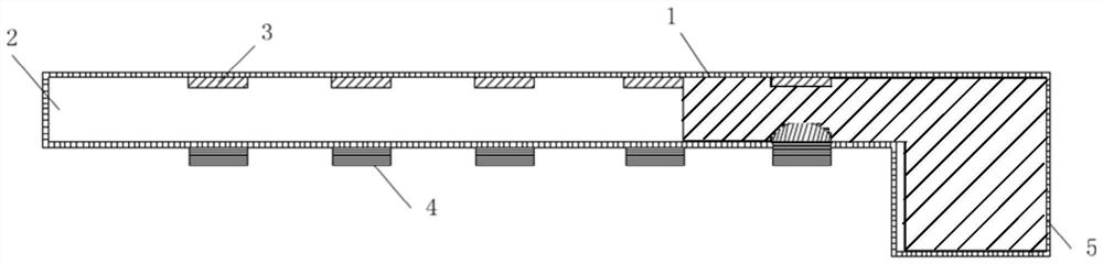 Liquid metal driving device based on piezoelectric film, control method and manufacturing method