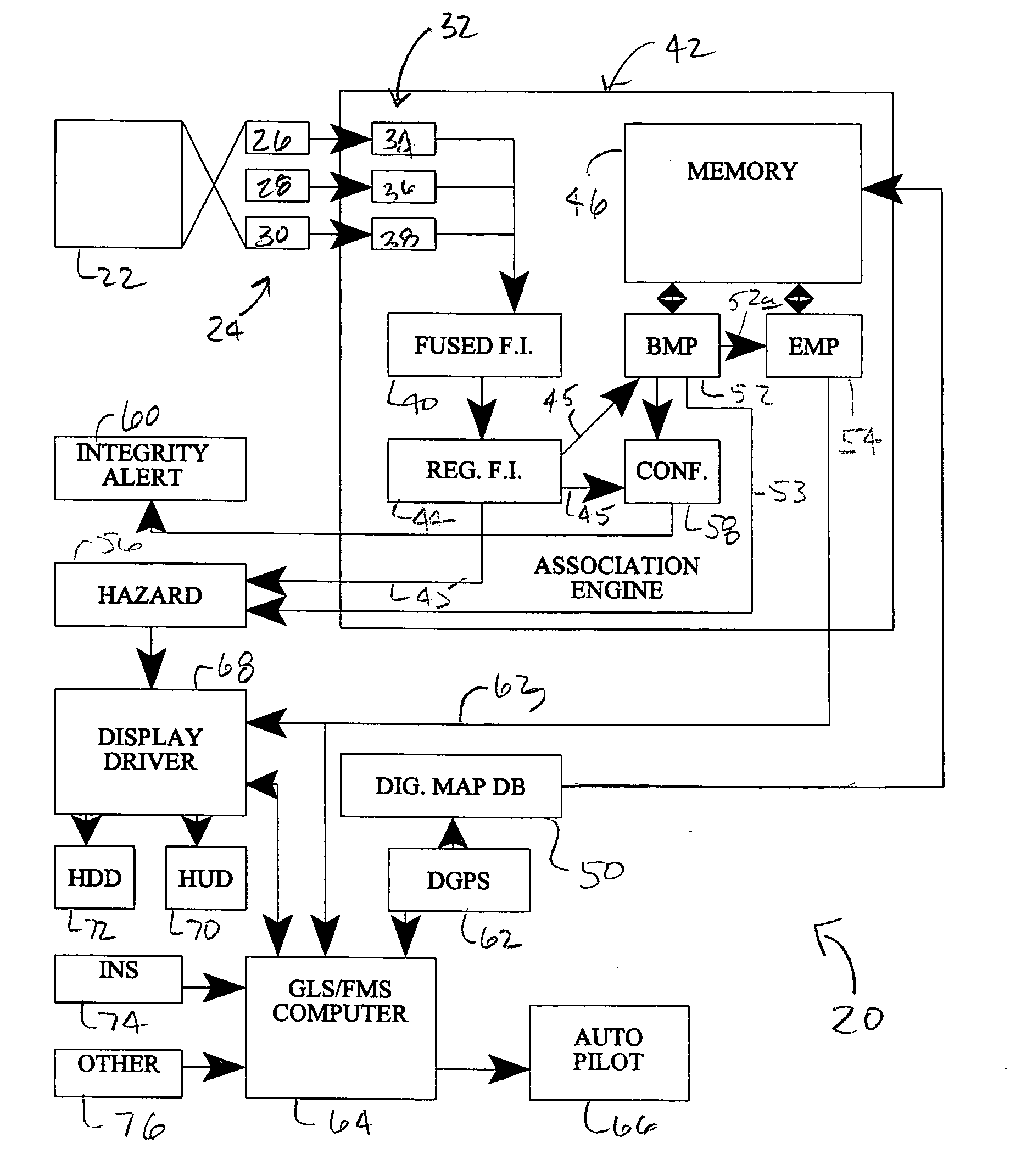 Neural net based processor for synthetic vision fusion