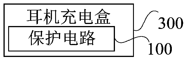 Earphone charging box and voice playing system thereof