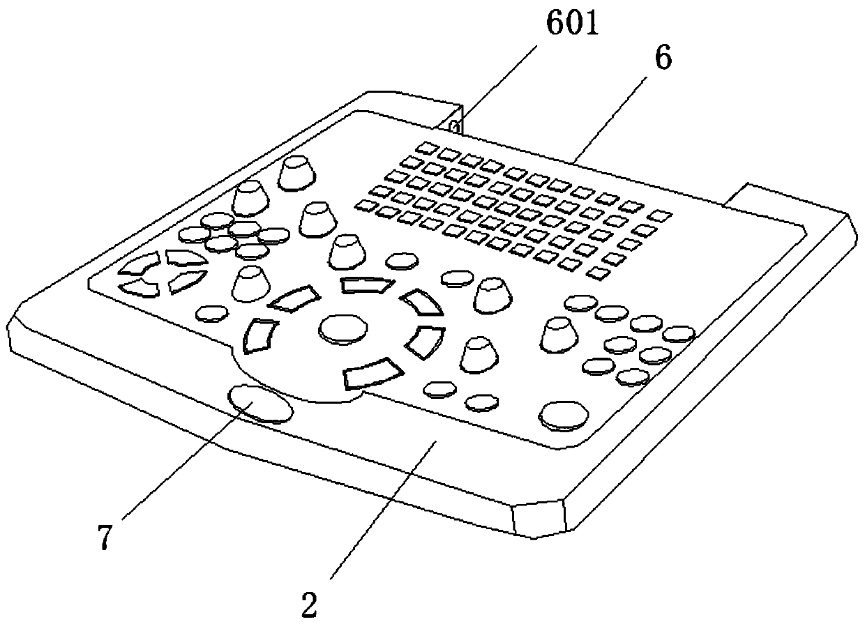 Vehicle-mounted portable medical B-ultrasound detector