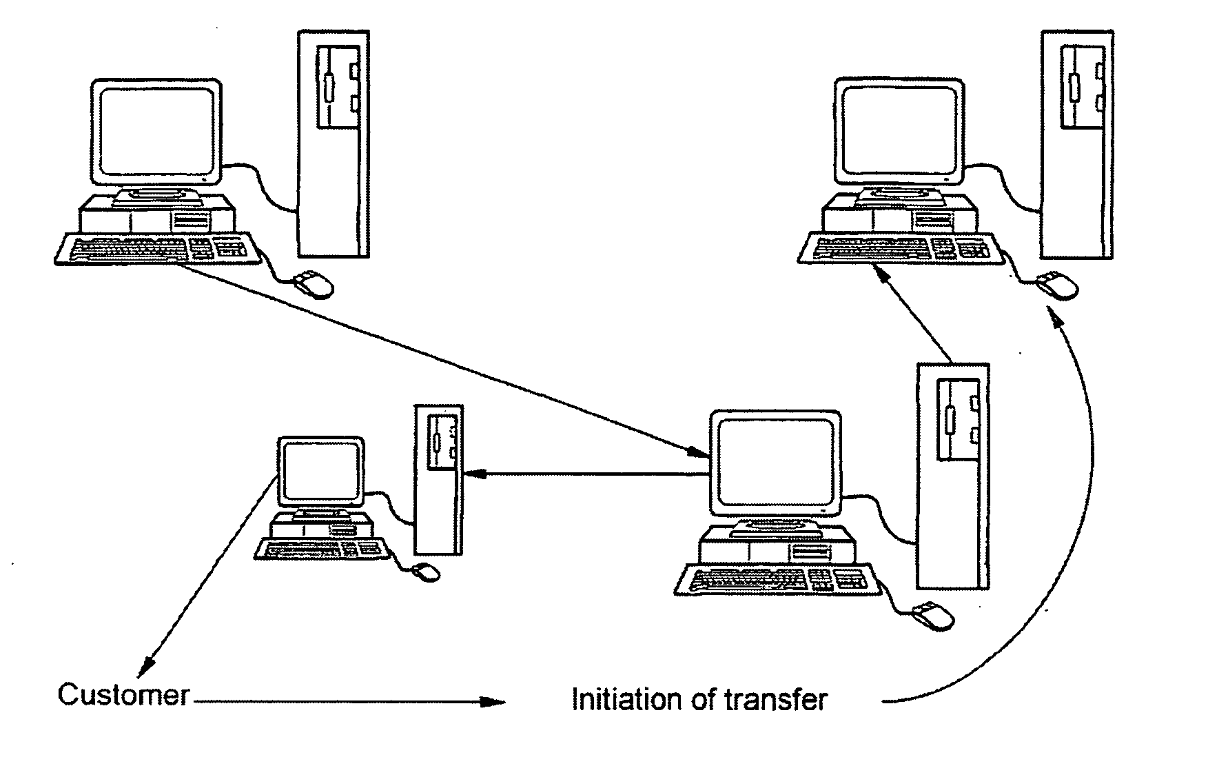 Method for electronically issuing and settling bills