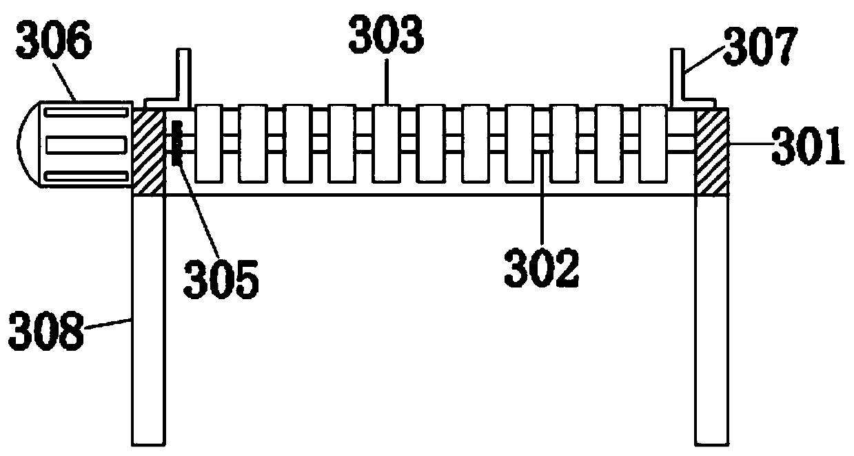 Logistics conveying belt with cargo security check function