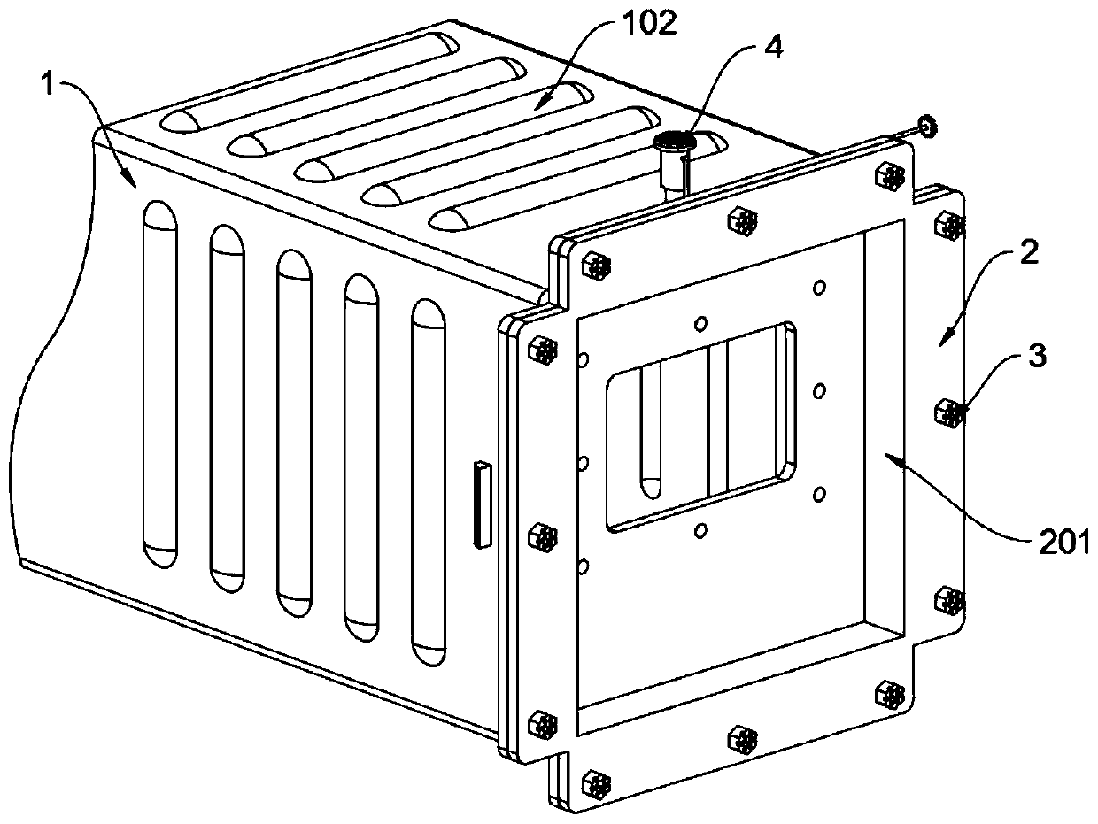 Draught fan motor fixing plate interlocking structure for draught fan coil pipes