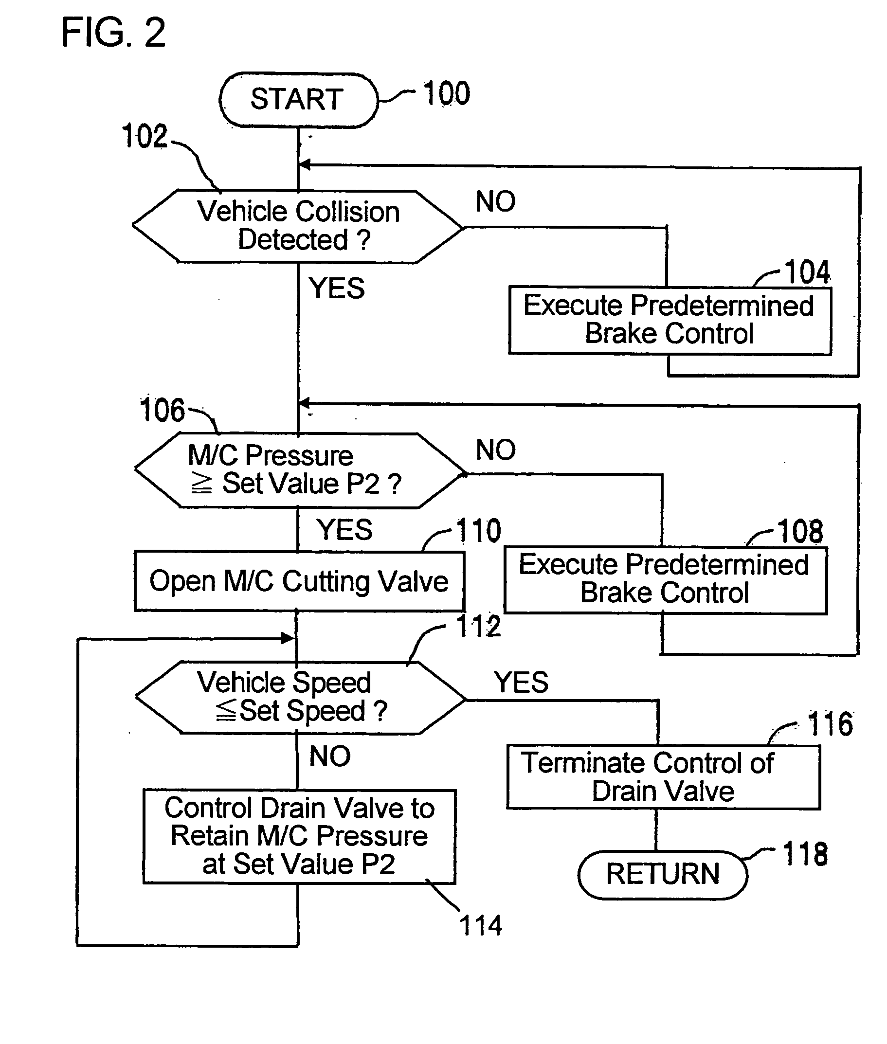 Vehicle brake device