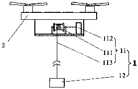 Plant sampling system based on unmanned aerial vehicle