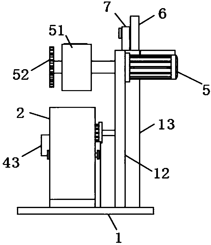 Adjustable double-surface polishing device for furniture board machining