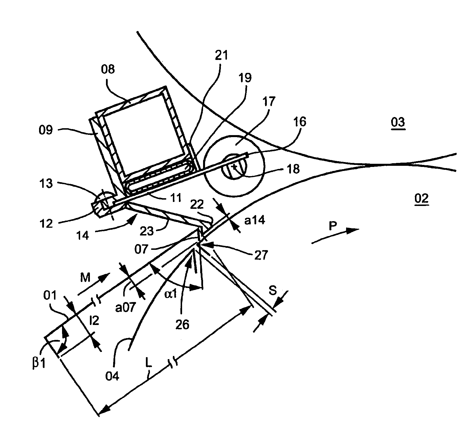 Devices and methods for the alignment or mounting of a covering applied to a cylinder in a printing machine