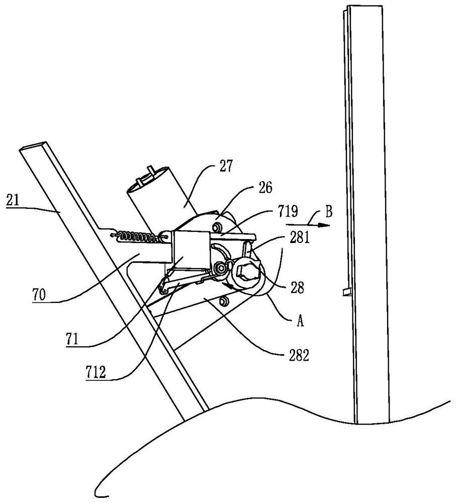 Panel components and oil fume purification device