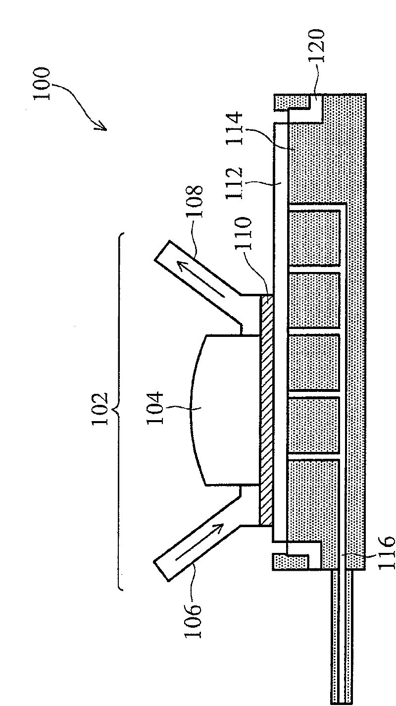 Immersion lithography device and immersion exposure method