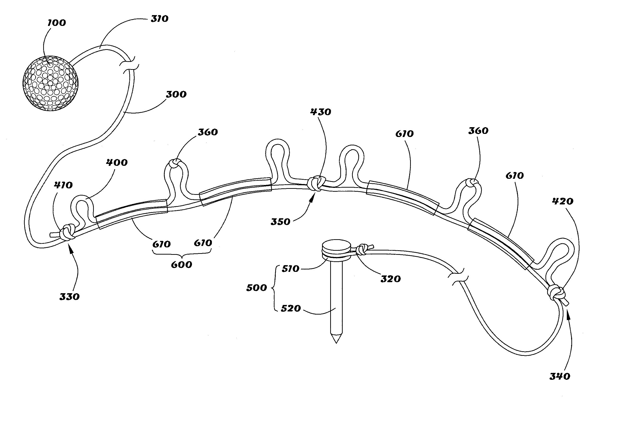 Golf practice device