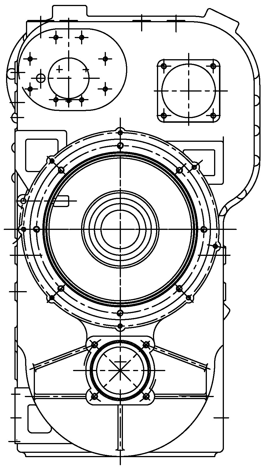 Hole coaxiality measuring device and measuring method thereof