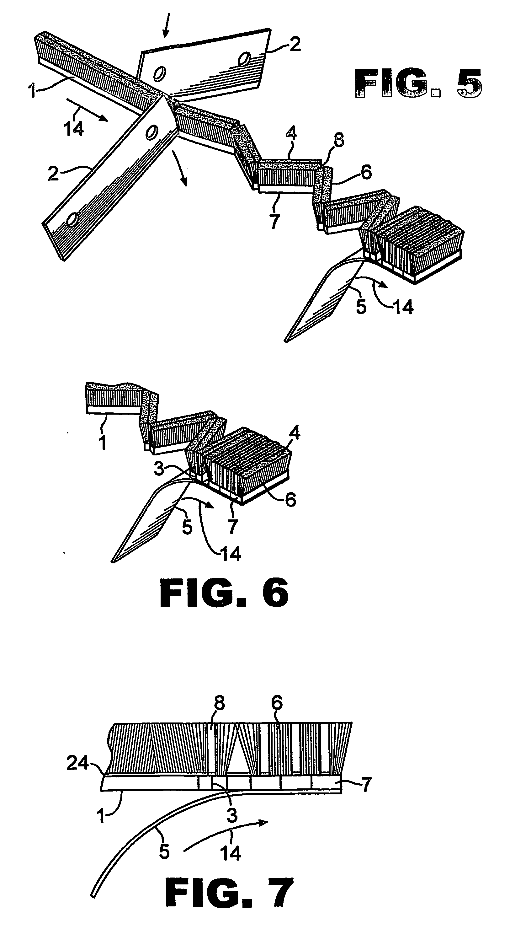 Pile weatherstripping dust plugs