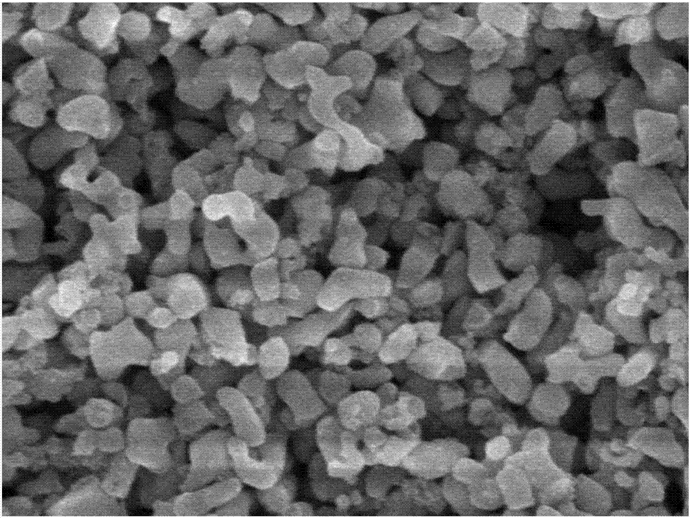 Method for preparing superfine alumina powder