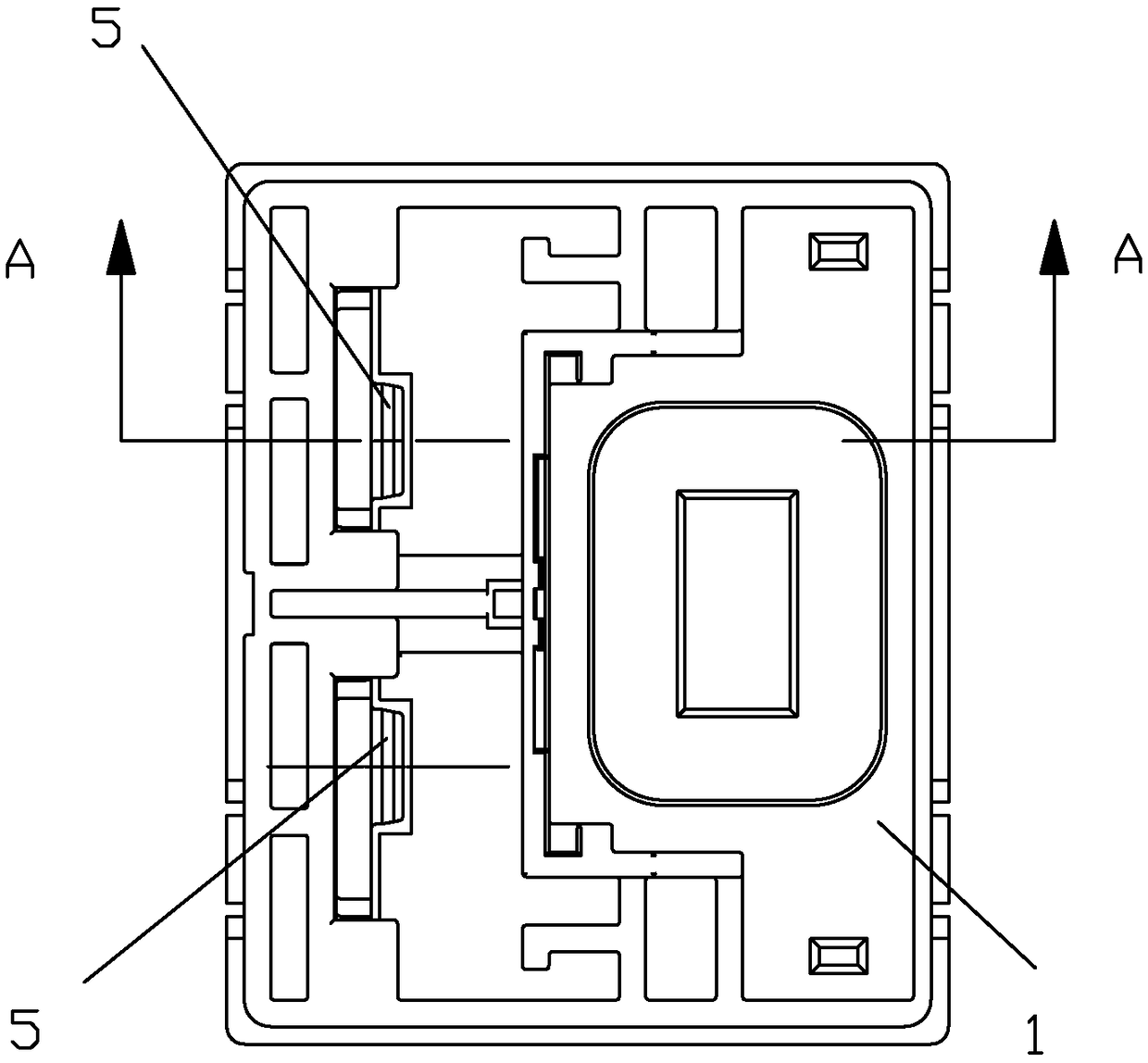 Large power high insulation performance relay for solar photovoltaic inverter