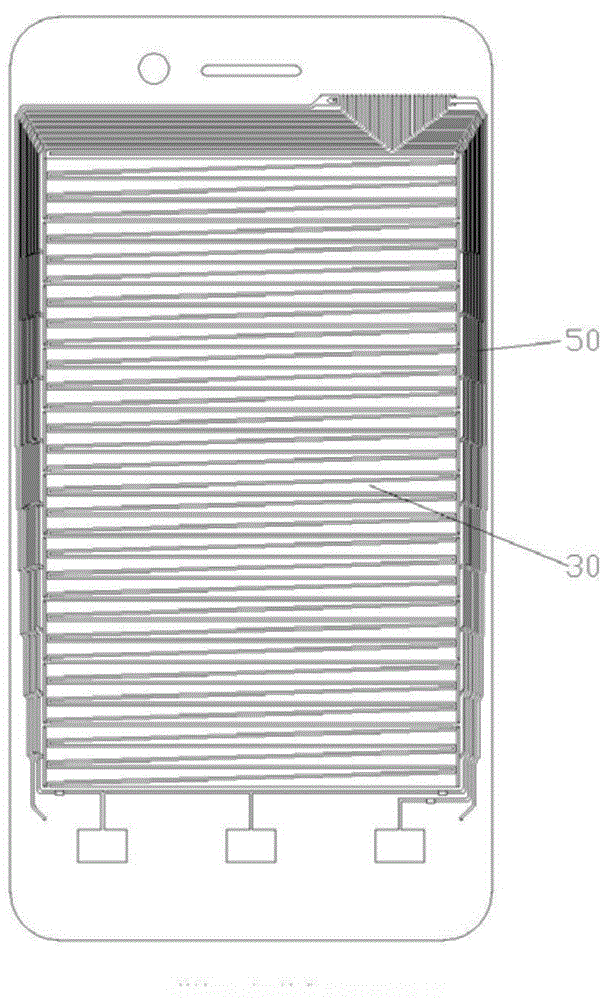 Nano carbon tube capacitive type touch screen and production and manufacturing method thereof